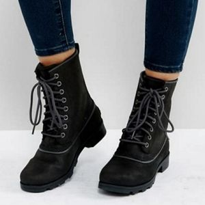 Sorel Emelie 1964 Lace up Boots 8.5